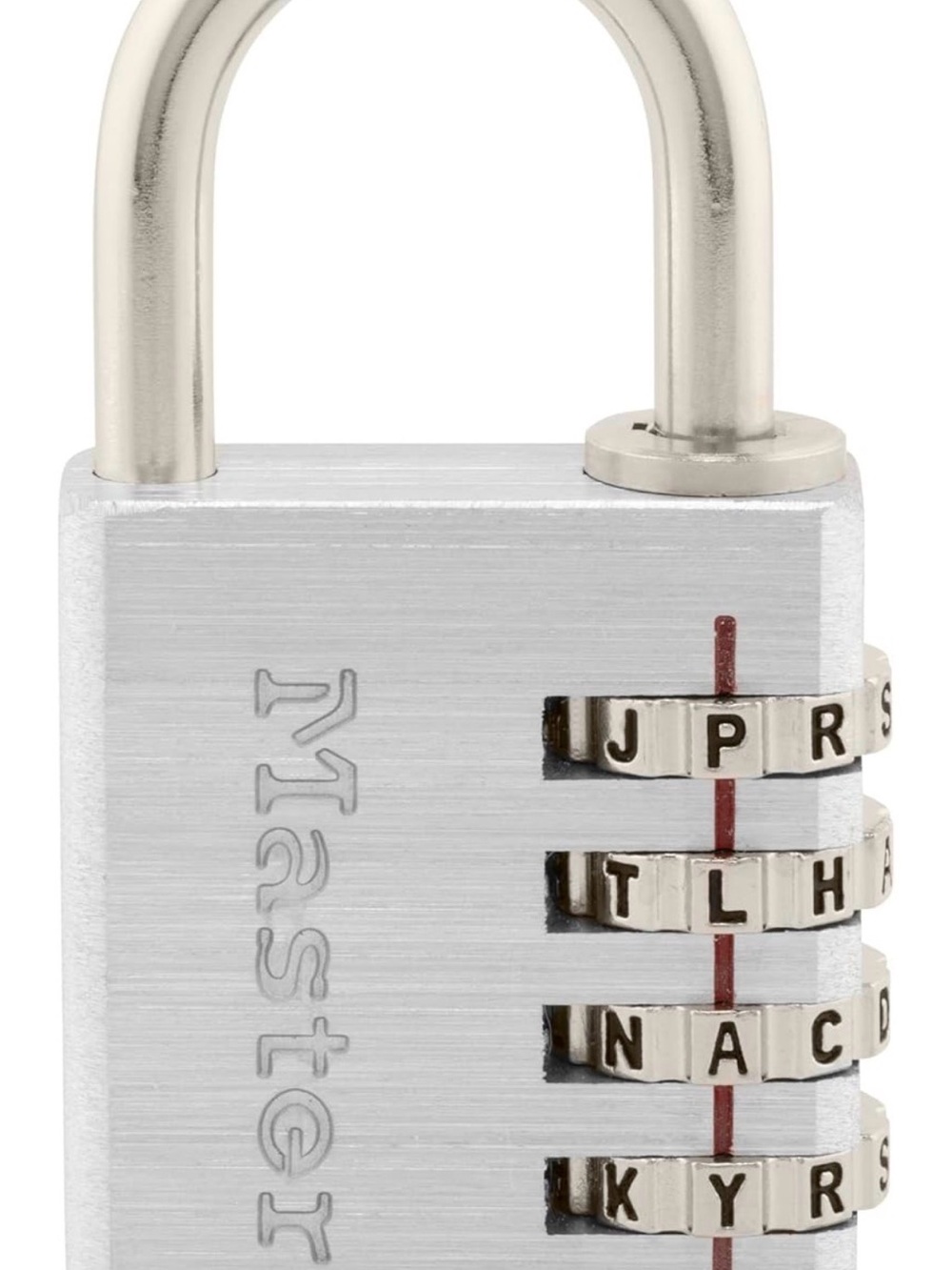 Master Combination Padlock in Silver
